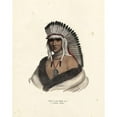 thumbnail image 3 of McKenney and Hall 20x24 Black Modern Framed Museum Art Print Titled - A Pawnee Brave, 3 of 5