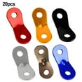 thumbnail image 3 of qiya 20pcs Aluminum AlloyTent Canopy Guyline Cord Adjuster Tensioners Rope Adjusters, 3 of 8