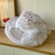 thumbnail image 3 of Sombrero de encaje con flores para mujer: ala ancha plegable, estilo coreano para la playa/protección solar al aire libre, 3 of 3