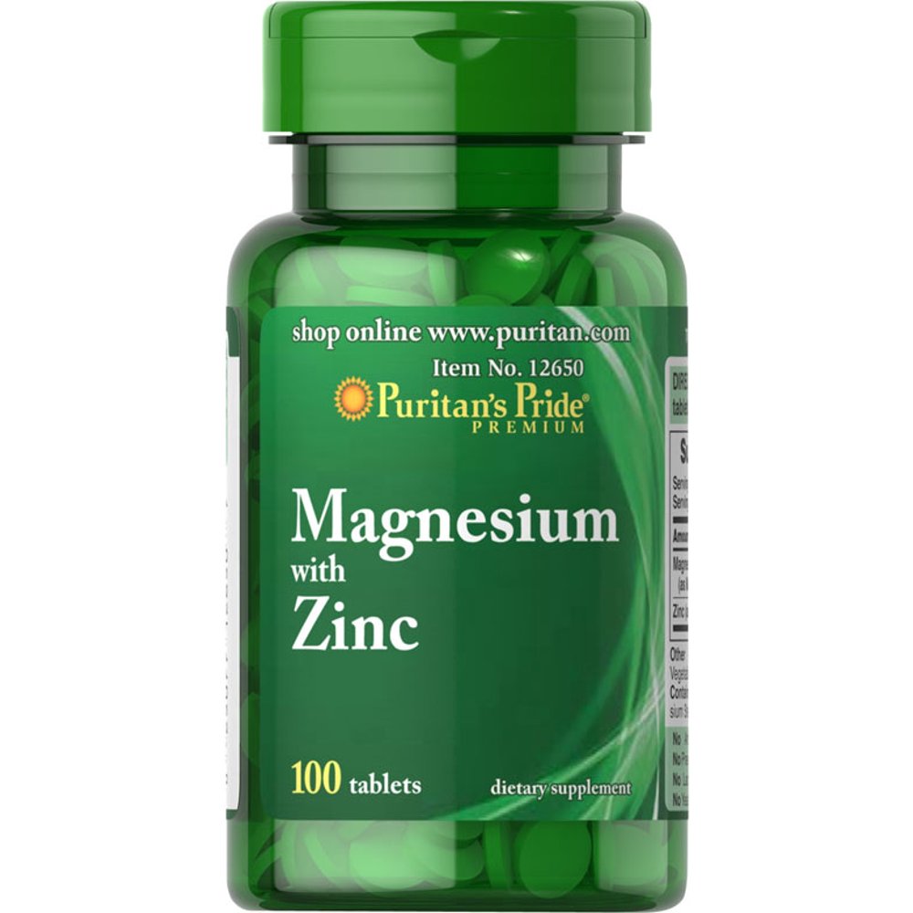Puritan's Pride Magnesium with Zinc
