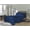 Flint Blue, variant on Nestl Bed Sheets Set, Eucalyptus Unique Tencel Blend Fabric Soft Natural, and Durable, 6 Piece, Queen Size Sheets Set - Flint Blue