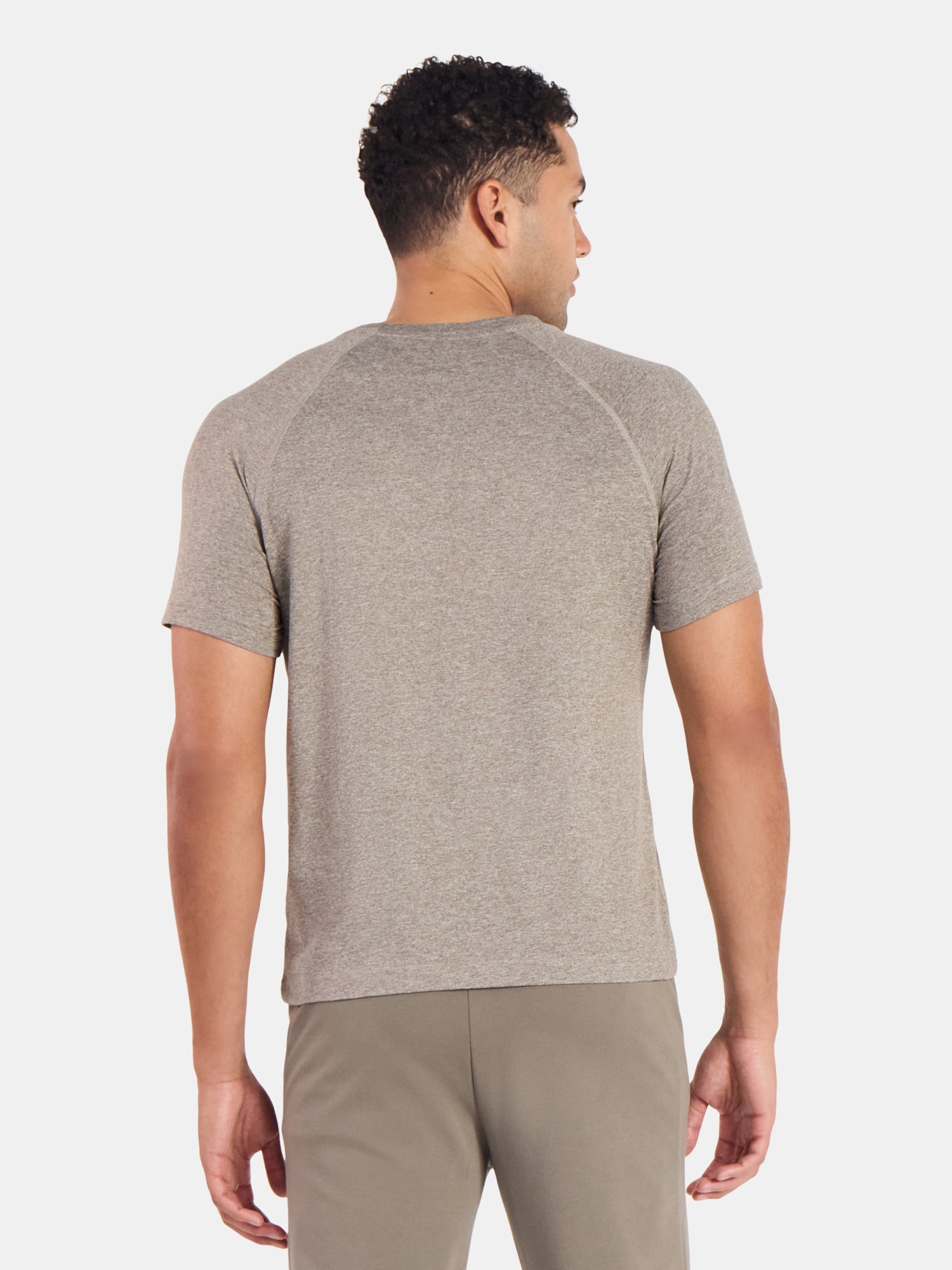 Athletic Works Men's and Big & Tall Men's Soft ButterCore Tee with Short Sleeves, Sizes S-5XL