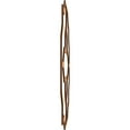 thumbnail image 4 of 66 7/8"W x 66 7/8"H x 3/8"T King Size Laird Decorative Fretwork Wood Ceiling Panels, Cherry, 4 of 10