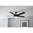 thumbnail image 5 of Hampton Bay Claret 52 in. Indoor Matte Black Ceiling Fan with Light Kit, 5 of 5