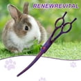 thumbnail image 3 of Unique Bargains Dog Grooming Scissors Ergonomic Handle Purple, 3 of 7