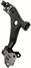 Detroit Axle - Front Lower Control Arms w/Ball Joints Inner Outer Tie Rods Replacement for 2014-2018 Ford Focus Transit Connect - 6pc Set