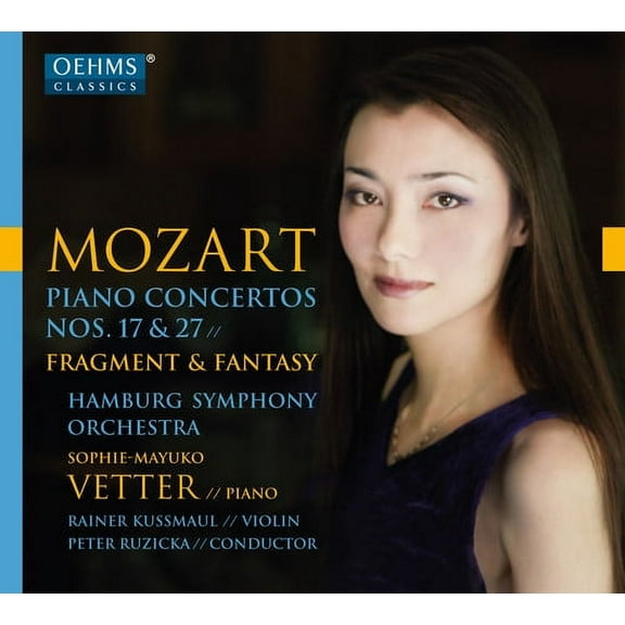 Mozart / Vetter / Kussmaul / Hamburg Symphony - Mozart: Piano Concertos Nos 17 & 27 - Music & Performance - CD