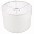thumbnail image 3 of YoeXGDS 1PC White Lamp Shade, Small Drum Lampshade, Replacement Lamp Shade Linen Hand Crafted for Table Lamps Floor Lamps Chandelier Lamp, Retro Lamp Cover 7.5x10 Inch, 3 of 9