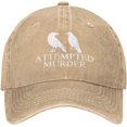 thumbnail image 1 of Crow Hat Attempted-Murder Hat Baseball Cap for Women Men, 1 of 8