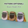 thumbnail image 2 of Kalimba, Piano avec Piano 8 Portable 8 Portable Musical Marteau Partie Pouce Marteau Partie Pouce Piano Portable Musical Pouce avec Marteau Buzhi Eryue Siuke Rose, 2 of 7