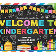 thumbnail image 4 of Colorful Design Welcome Banner School Photography Props for Kindergarten Classroom Kindergarten Party Baby Shower Event, 4 of 7