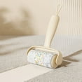 thumbnail image 1 of Replaceable Hot Melt Adhesive Roller Portable Lint Remover With Hook For Wall Mounted Storage, 1 of 6
