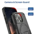 thumbnail image 6 of TYJKeJi Case with Holder Stander Kickstand Drop Resistant Shockproof Case For iPhone 16 Pro (6.3inch), 6 of 7
