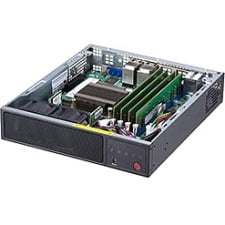 Supermicro SuperServer E200-9A 1U Mini PC Server - 1 x Atom C3558 - Serial ATA/600 Controller - 1 Processor Support - 128 GB RAM Support - ASPEED AST2400 Graphic Card - Gigabit Ethernet,