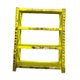 thumbnail image 1 of Modelo de estante de taller de reparación a escala 1/64, accesorios fotográficos realistas, simulación de mini estante de garaje amarillo, 1 of 9
