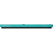 Roland GO:KEYS 3 Turquoise Music Creation Keyboard Bundle with Adjustable Stand, X-Style Keyboard Bench, Sustain Pedal, Online Piano Lessons, and Austin Bazaar Polishing Cloth
