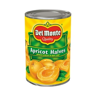 Del Monte Apricots, Halves CI30 California In Heavy Syrup 15.25 Oz