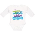 thumbnail image 3 of Inktastic Psychologist Mom Baby Gift Boys or Girls Long Sleeve Baby Bodysuit, 3 of 5