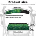 thumbnail image 6 of HELLHERO Sparkling Clover Walker Seat Cushion Cover & Seat and Backrest Covers with Removable Dust Proof Stain Proof Non-Slip Fit, 6 of 7
