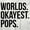 White, variant on Worlds Okayest Pops Grandfather Men's Graphic T Shirt Tees Brisco Brands L