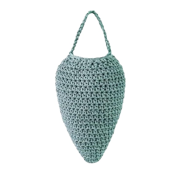 SLYNSHome Wasp Nest Decoy,Eco Friendly Knitting Hanging Wasp Nest Stay Away from Wasps Hornets - Light Blue