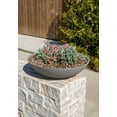 thumbnail image 5 of Veradek Mason Series Lane Bowl 24" Plastic-Stone Planter - Gray, 5 of 9