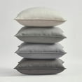 thumbnail image 3 of Top Finel Gray Country Decorative Pillow Covers, Velvet 18x18 Inch, Set of 4, 3 of 8