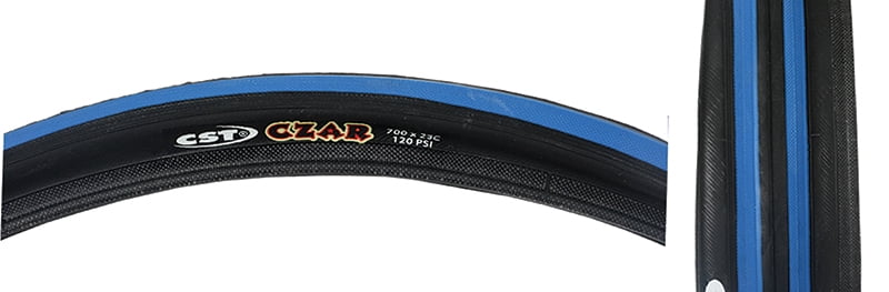 CST Premium Tire Czar 650X23 Black/Blue 120Lb 