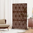 thumbnail image 5 of 72" x 44" Brown Metal Outdoor Panel Privacy Screens, 5 of 7