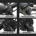 thumbnail image 2 of MYG 1x Electric Bike Pedal Sensor Assist 12 Magnet E Bike Double Hall Right Side PAS System SM Connector DIY EBike Kit Cycling Parts, 2 of 9