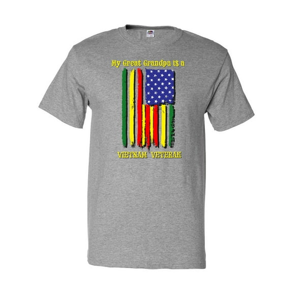 Inktastic My Great Grandpa is a Vietnam Veteran T-Shirt
