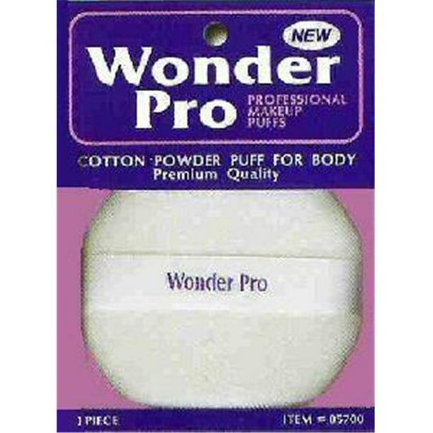 Wonder Pro Cotton Powder Puff For Body 1 Count