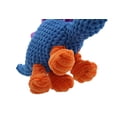 thumbnail image 4 of Play 365 Dog Toys Squeaky Jurassic Cord Crew Stegosaurus, Blue, Large, 4 of 5