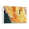 thumbnail image 2 of wall26 Floating Framed Canvas Wall Art for Living Room, Bedroom Golden Abstract Oil Painting Canvas Prints for Home Decoration Ready to Hang - 16x24 inches, 2 of 4