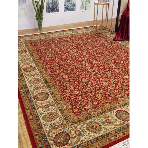 Wali Ece Red/Ivory Rug, 8'0" x 9'10"