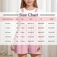 thumbnail image 2 of hengsof Toddler Overalls Shorts Adjustable Shoulder Strap Rompers Summer Casual Style Bib Style Overalls Shorts with Pockets Ages 5-14, 2 of 7