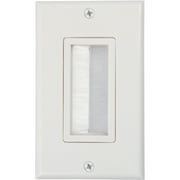 Buyer's Point Brush Wall Plate (White)
