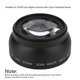 thumbnail image 3 of 52mm 0.45X Wide Angle Universal Conversion Macro Lens for DSLRS and Digital Cameras, 3 of 3