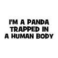 thumbnail image 3 of CafePress - I'm A Panda Trapped In A Huma Light T Shirt - Men's Classic Graphic T-Shirt, 3 of 4