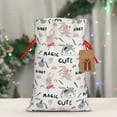 thumbnail image 5 of Honeii Cute Magic Bunny Print Small Burlap Bags,Christmas Drawstring Treat Bags Gift Bags Reusable Candy Goodie Wrapping Bags for Holiday Party Favors Supplies -Medium, 5 of 9