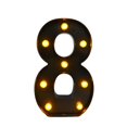 thumbnail image 2 of ⚡ Big Sale ! Marquee Numbers Light Up Numbers 09 Black Light Up Letters Marquee Letters For Wall Decor Sweet Party Decorations Birthday Party Decorations Gender Reveal Decorations, 2 of 6