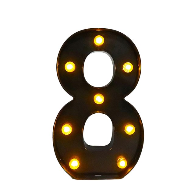 Under 10 Event & Party Marquee Numbers Light Up Numbers 09 Black Light Up Letters Marquee Letters for Wall Decor Sweet Party Decorations Birthday Party Decorations Gender Reveal Decorations