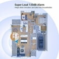 thumbnail image 4 of Interruptor magnético del sensor de seguridad del sistema de de la puerta y de la ventana de la antirrobo de la seguridad de la casa Macarena Alarma antirrobo de seguridad, 4 of 8