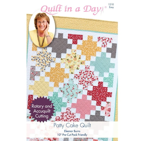 Patty Cake Quilt Pattern by Quilt in a day