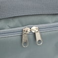 thumbnail image 3 of Bolsa de almacenamiento para esterilla de yoga, tela Oxford, impermeable, con interruptor de cremallera, portador de esterilla de yoga con correa ajustable para gimnasio, color gris YUNYI BRAND Deportes, 3 of 8