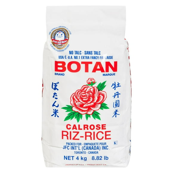 Botan Calrose rice 4kg