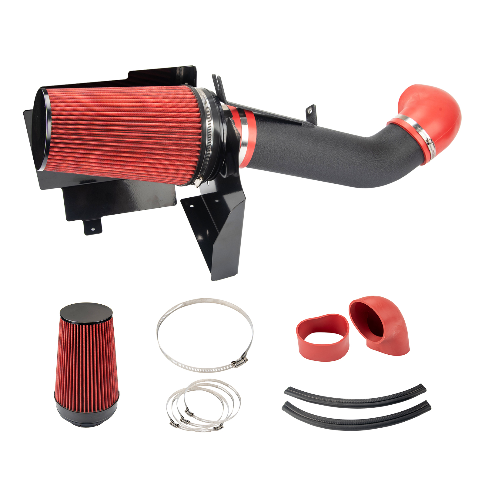 4" Cold Air Intake Kit With Heat Shield For Silverado Sierra 1500 2500 HD,GMC Sierra 1500 1999-2003