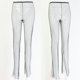 thumbnail image 2 of Mesh pure broek, uitgesneden legging Comfortabele transparante broek voor feest Negro Jinwen Pantalones de rejilla, 2 of 8