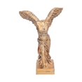 thumbnail image 1 of Innovative Resin Sculpture with Anti-Slip Pad, Home Office Living Room Decoration (BS1056, Medium Copper), 1 of 4