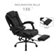 thumbnail image 3 of Silla de escritorio ejecutiva ergonómica de vinipiel marca Gravita, 3 of 7